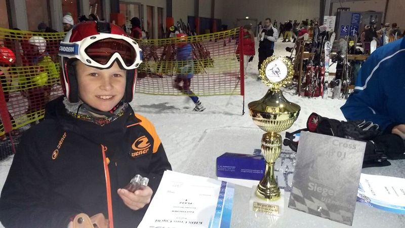 900 km die sich lohnten… Kids Cross Auftakt im Snow Dome zu Bispingen