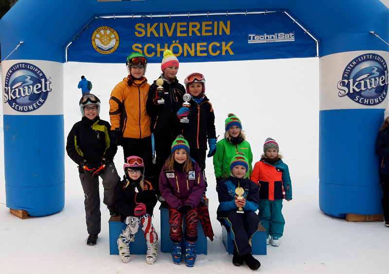 Erster alpiner Schneewettkampf 2020 in Schöneck