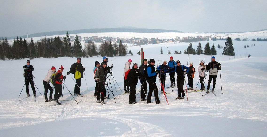 Plessbergwanderung des Einsiedler Skivereins - Diesmal bei ungewohnten Bedingungen