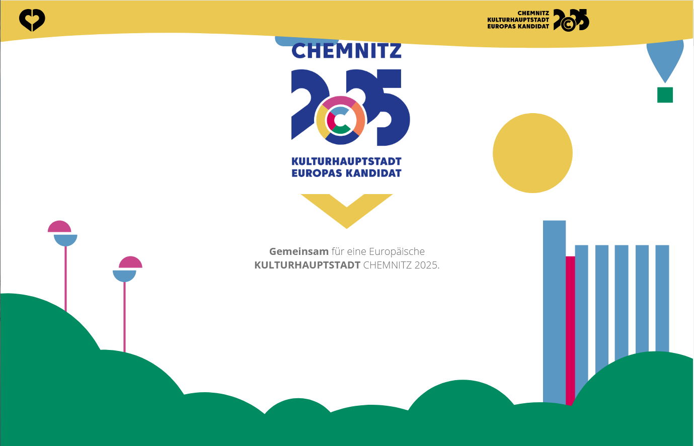 Wir unterstützen Chemnitz 2025 - Ihr auch?
